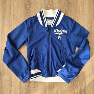 Nike LA Dodgers Blue and White Sportswear Jacket